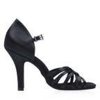 H869-X Moonglow Xtra | Black Satin | Ladies Latin Dance Shoes