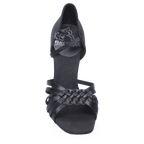 H869-X Moonglow Xtra | Black Satin | Ladies Latin Dance Shoes