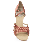 H869-X Moonglow Xtra | Dark Tan Satin | Ladies Latin Dance Shoes
