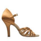 H869-X Moonglow Xtra | Light Tan Satin | Ladies Latin Dance Shoes