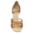 H869-X Moonglow Xtra | Light Tan Satin | Ladies Latin Dance Shoes