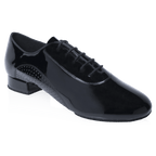339 Austin | Black Patent(with Perforated Arch) | Standard Ballroom Dance Shoes