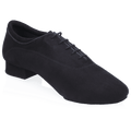 355 Alex | Black Nappa Suede Leather | Standard Ballroom Dance Shoes