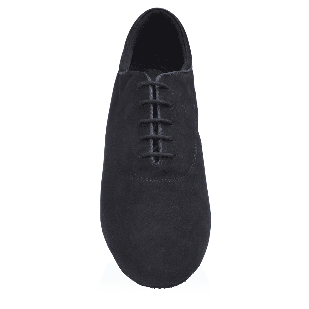 355 Alex | Black Nappa Suede Leather | Standard Ballroom Dance Shoes