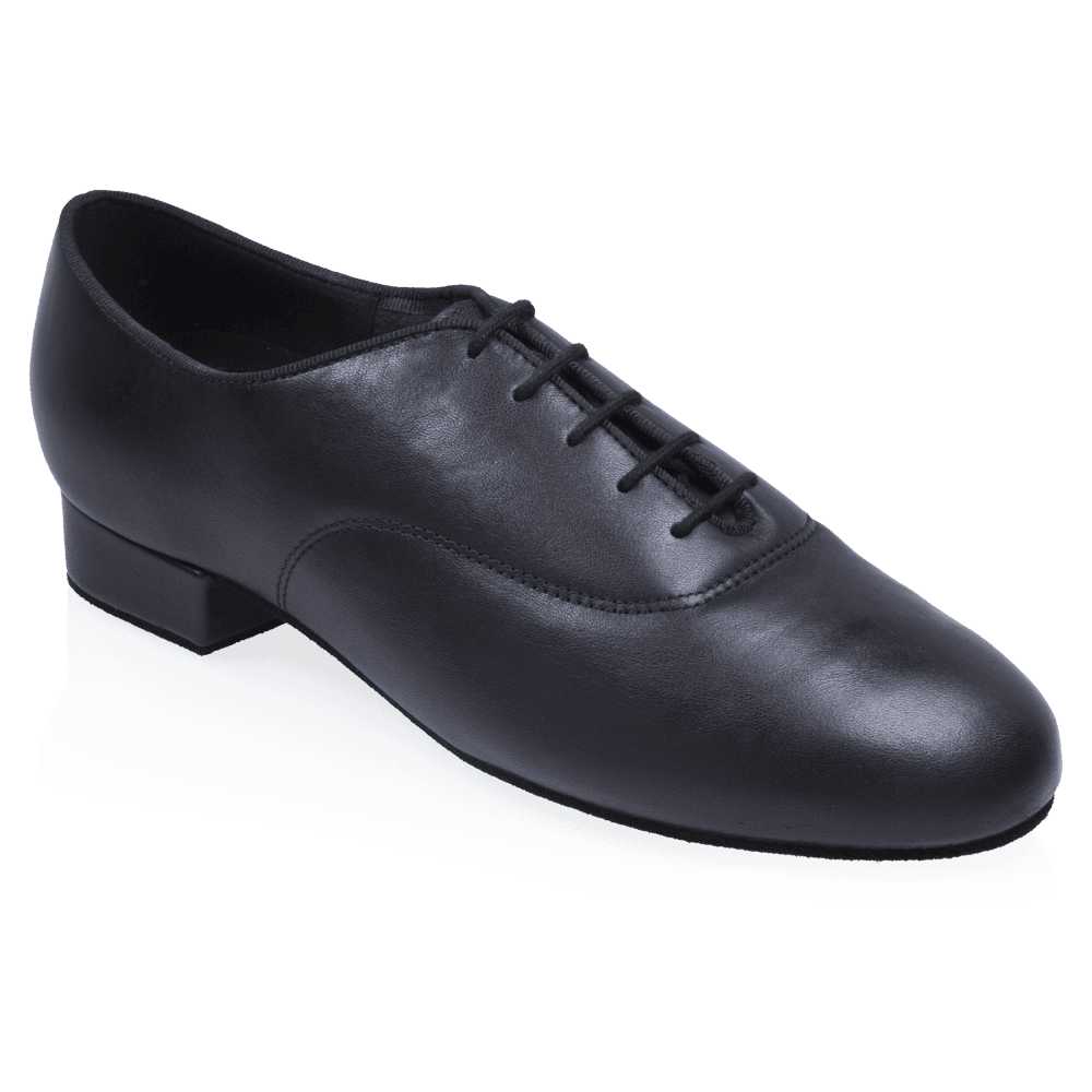 Pine | Black Leather | Men's Ballroom Dance Shoe