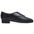 Pine | Black Leather | Men's Ballroom Dance Shoe