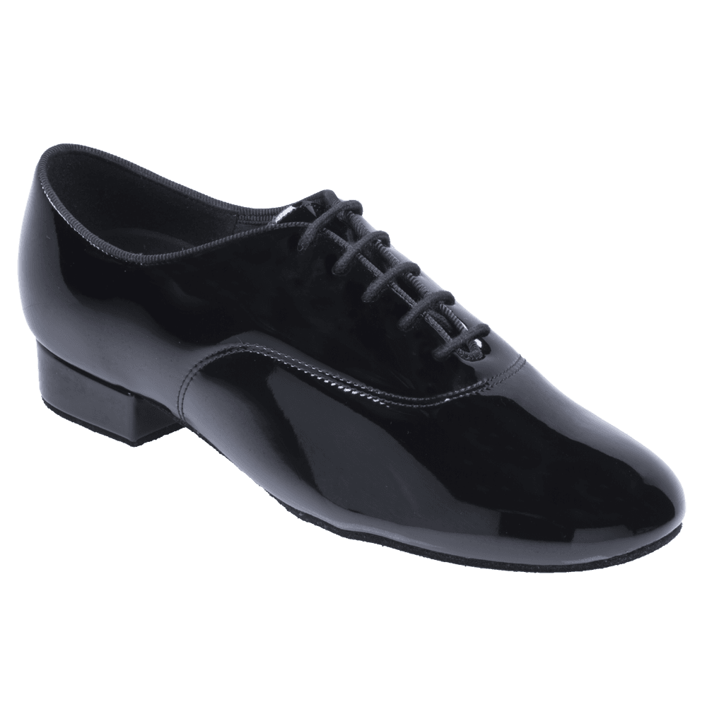 Pine | Black Patent  | Men's Ballroom Dance Shoe