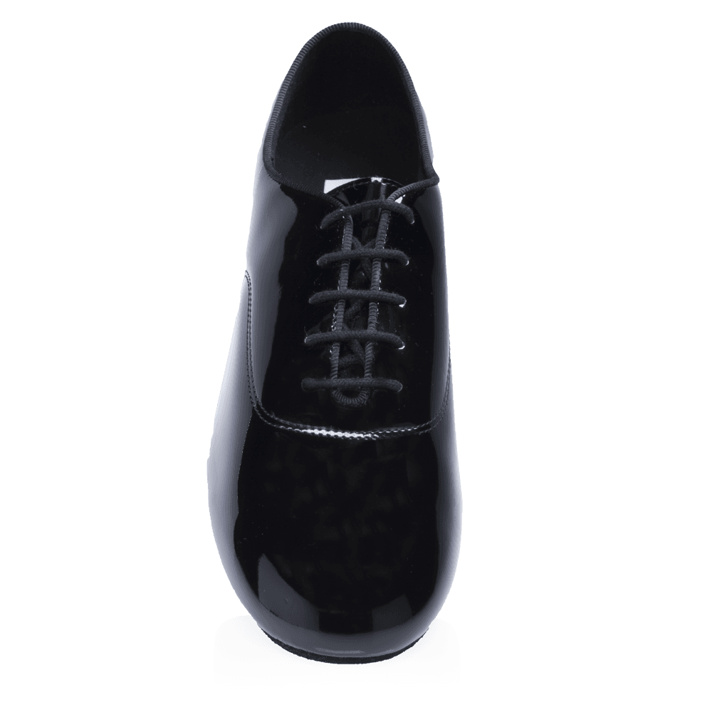 Pine | Black Patent  | Men's Ballroom Dance Shoe