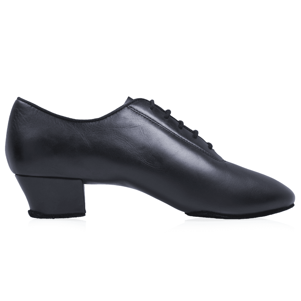 Ash | Black Leather  | Men's Latin Dance Shoe