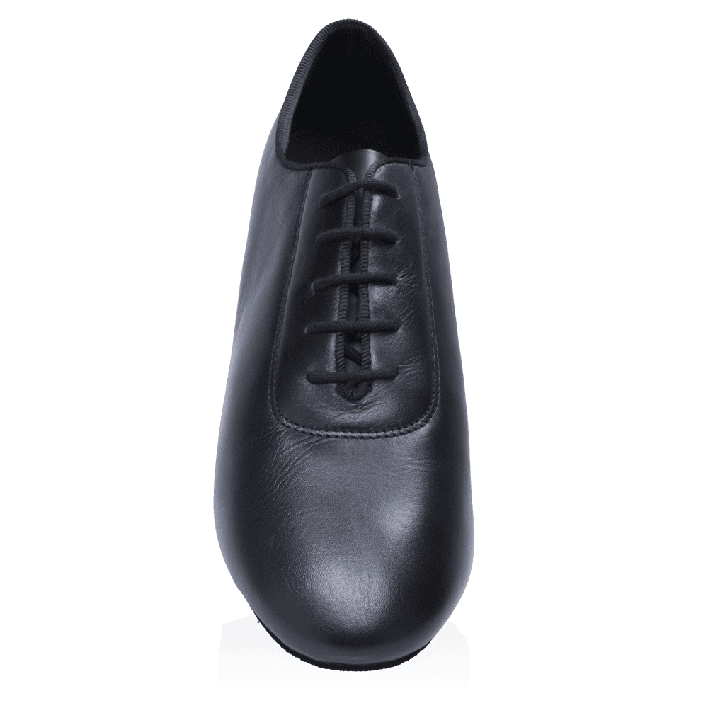 Ash | Black Leather  | Men's Latin Dance Shoe