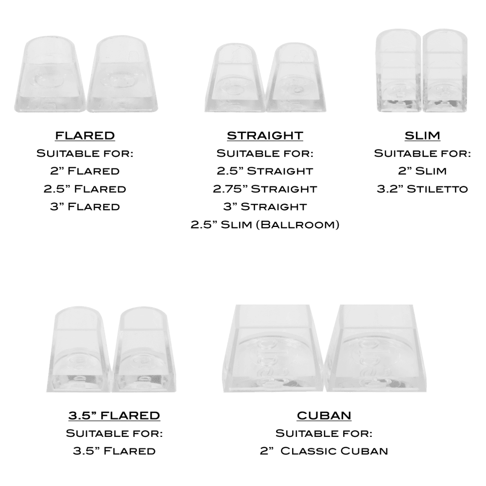 Heel Protector ( N.B. = Normal Base - S.B. = Suede Base )