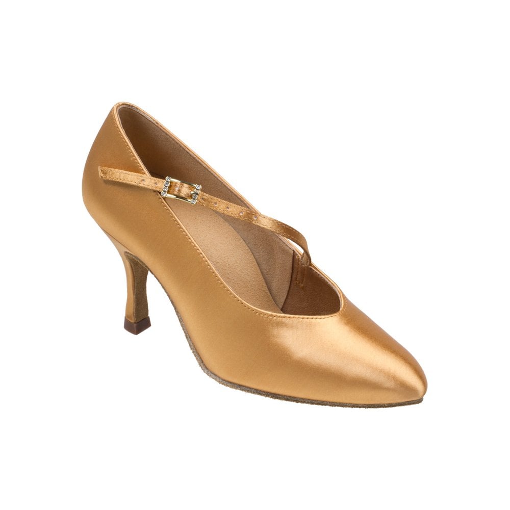 119A Nimbus | Flesh Satin - Clearance | Standard Ballroom Dance Shoes