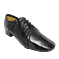340 Ice | Black Crocodile Print Patent