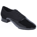 333 Rhine | Nappa Suede Leather/Patent | Standard Ballroom Dance Shoes - 1" Pro-Glide Impact Heel