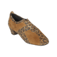 410 Breeze | Leopard Print Leather/Tan Suede