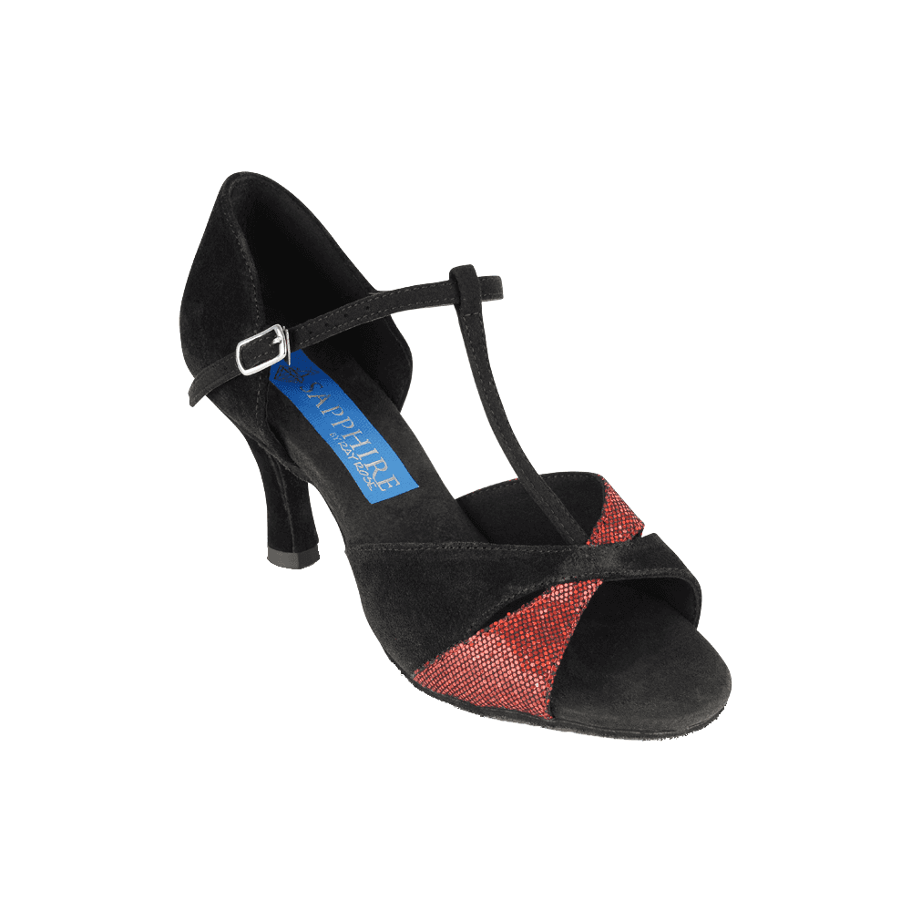 Gemini - Black Suede/Red Lustre