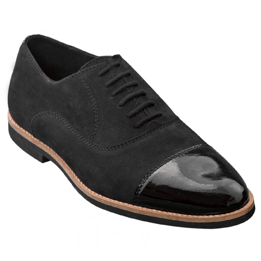 Laburnum | Black Nubuck/Patent ( Micro Sole)