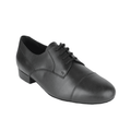 Oak | Black Leather