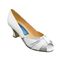 Rose | Silver Leather/White Leather