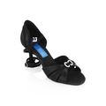 Ursa - Black Satin/Black Suede