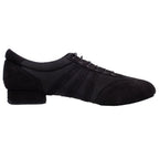 438 Virtuoso | Black Nappa Suede Leather/Black Mesh