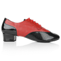 Bild von 318 Adolfo Black Patent & Red Leather | Latin Dance Shoes | Sale