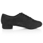 Obrazek 335  Windrush | Black Nubuck Leather  | Standard Ballroom Dance Shoes | Sale