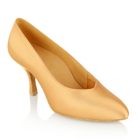 Picture of 109A Avalanche | Flesh Satin | Standard Ballroom Dance Shoes | Sale