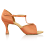 Picture of H812-X Snowflake Xtra | Dark Tan Satin  | Latin Dance Shoes | Sale