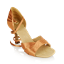 Obrazek HC333-X Carmen 3 Xtra | Light Tan Satin | Ladies Latin Dance Shoes | Sale