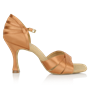 Obrazek HC333-X Carmen 3 Xtra | Light Tan Satin | Ladies Latin Dance Shoes | Sale