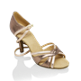 Obrazek 884-X Aura Xtra | Bronze Pattern and Rose Gold | Latin Dance Shoes | Sale