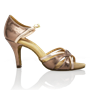 Picture of 884-X Aura Xtra | Bronze Pattern and Rose Gold | Latin Dance Shoes | Sale