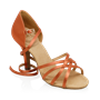 Bild von 835-X Monsoon Xtra | Dark Tan Satin | Ladies Latin Dance Shoes | | Sale