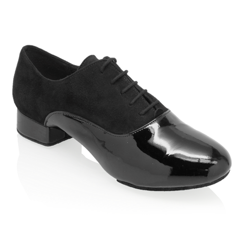 Bild von 333 Rhine | Nappa Suede Leather/Patent | Standard Ballroom Dance Shoes | Sale