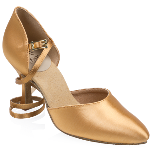 Picture of 103 Sirocco | Flesh Satin | Smooth Dance Shoes