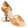 Picture of H866-X Dion Xtra | Light Tan Satin  | Latin Dance Shoes