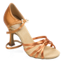 Bild von 825-X Drizzle Xtra | Light Tan Satin | Ladies Latin Dance Shoes