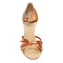 Picture of 825-X Drizzle Xtra | Light Tan Satin | Ladies Latin Dance Shoes