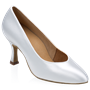 Bild von 964A Claudia | White Satin | Standard Ballroom Pointed Toe Dance Shoes