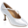 Bild von 116A Rockslide | White Satin | Standard Ballroom Dance Shoes