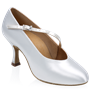 Bild von 116A Rockslide | White Satin | Standard Ballroom Dance Shoes